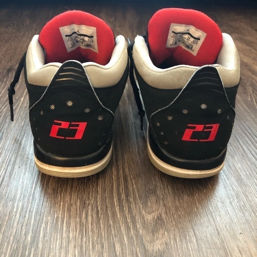 Jordan Big Fund Black & Red Sneakers
